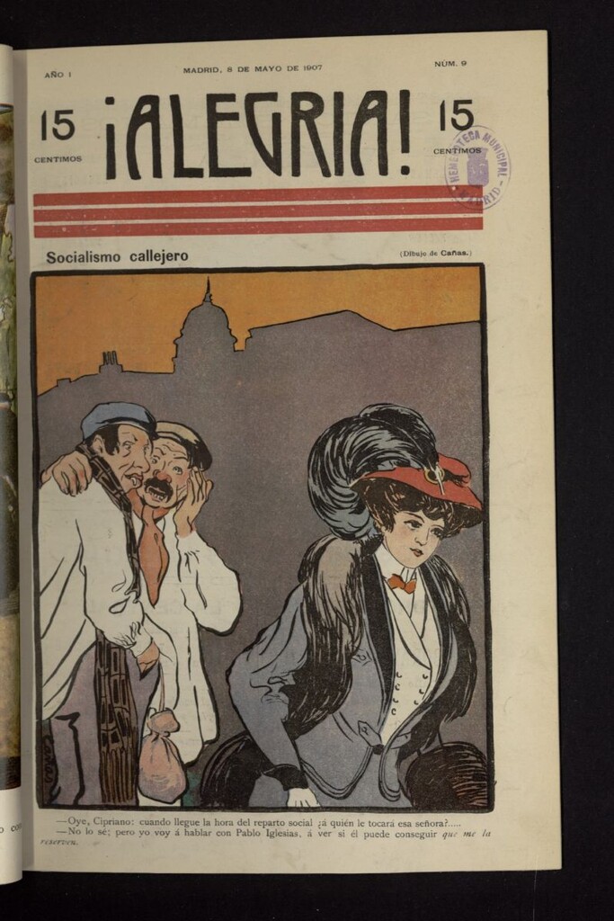 Miniatura de ¡Alegría! del 8 de mayo de 1907, nº 9