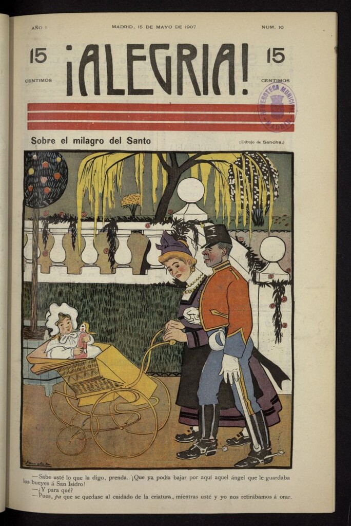 Miniatura de ¡Alegría! del 15 de mayo de 1907, nº 10