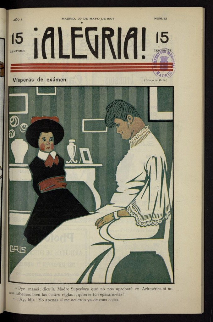 Miniatura de ¡Alegría! del 29 de mayo de 1907, nº 12