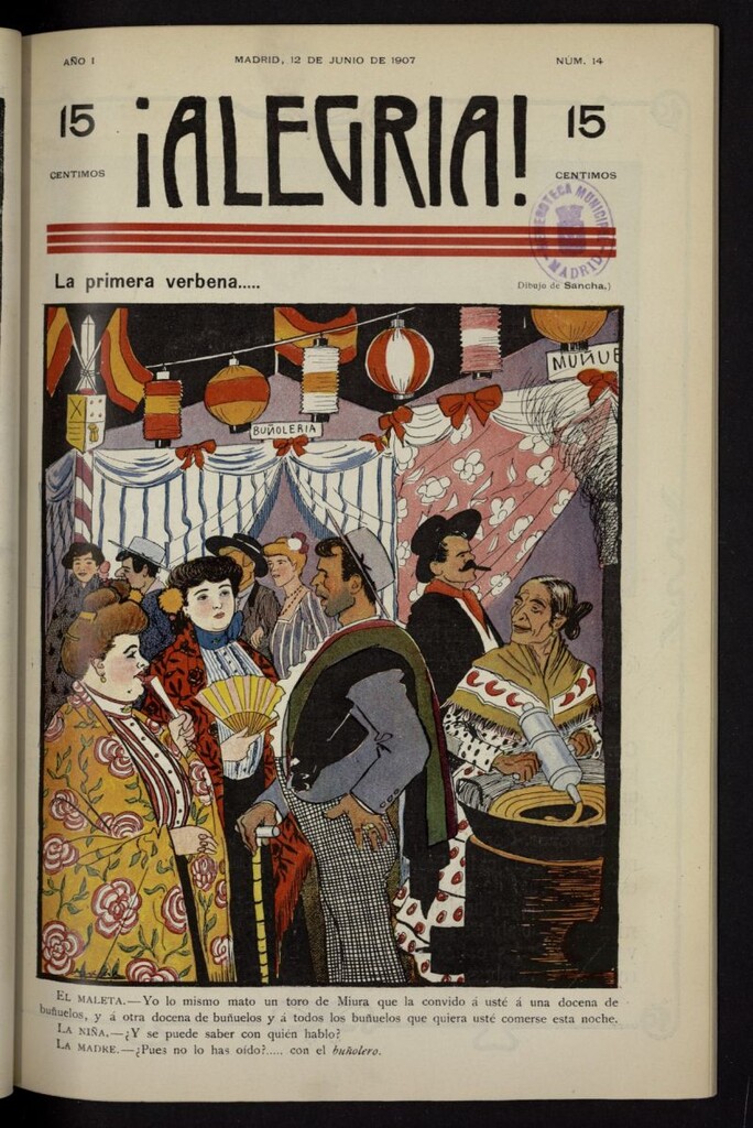 Miniatura de ¡Alegría! del 12 de junio de 1907, nº 14