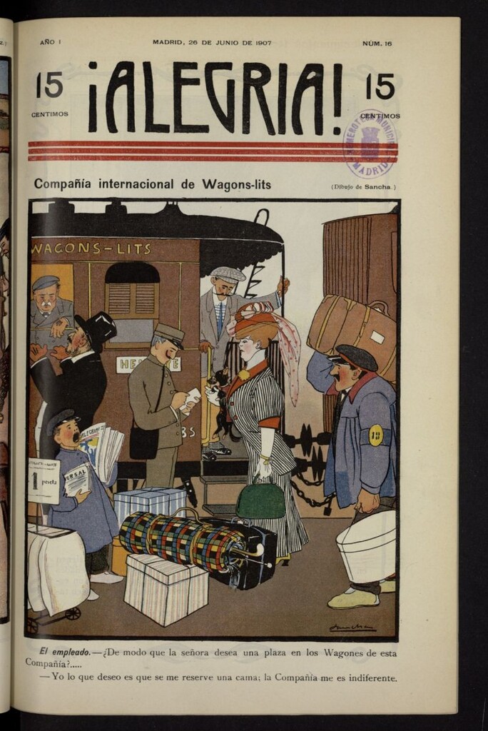 Miniatura de ¡Alegría! del 26 de junio de 1907, nº 16
