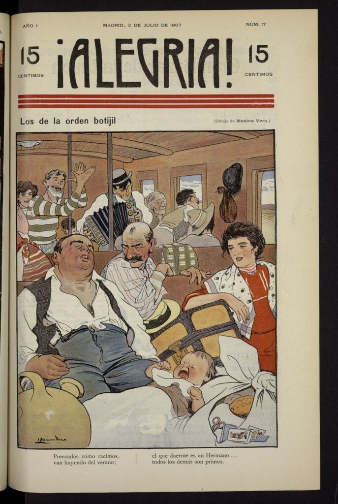 Miniatura de ¡Alegría! del 3 de julio de 1907, nº 17
