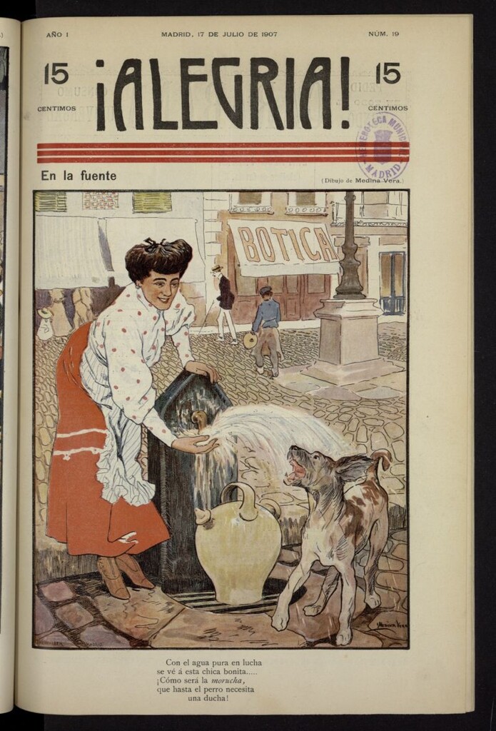 Miniatura de ¡Alegría! del 17 de julio de 1907, nº 19