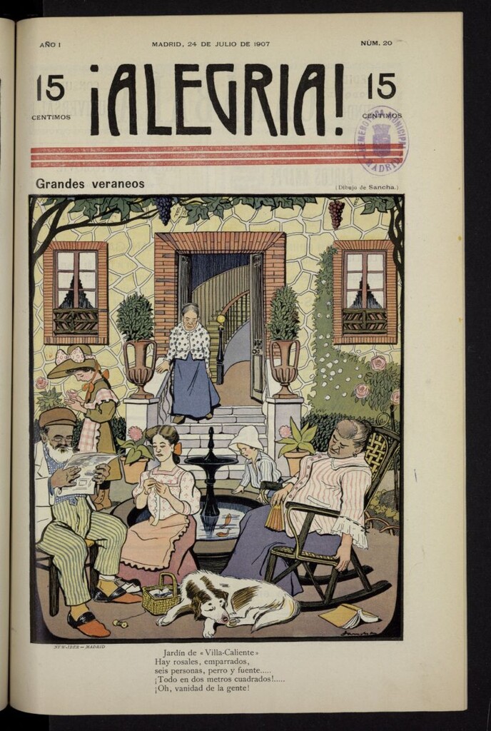 Miniatura de ¡Alegría! del 24 de julio de 1907, nº 20