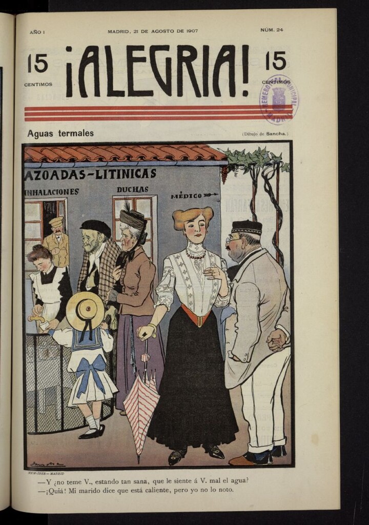 Miniatura de ¡Alegría! del 21 de agosto de 1907, nº 24