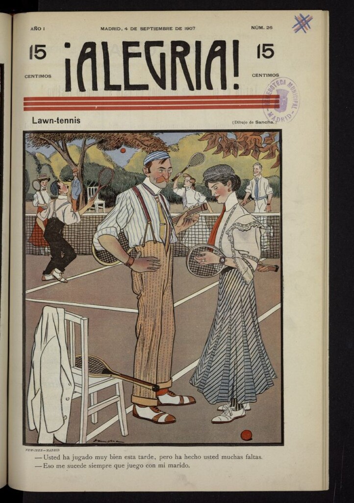 Miniatura de ¡Alegría! del 4 de septiembre de 1907, nº 26