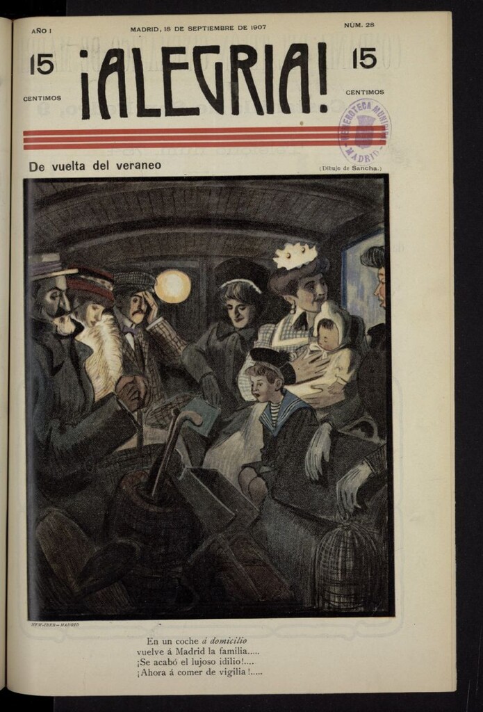 Miniatura de ¡Alegría! del 18 de septiembre de 1907, nº 28
