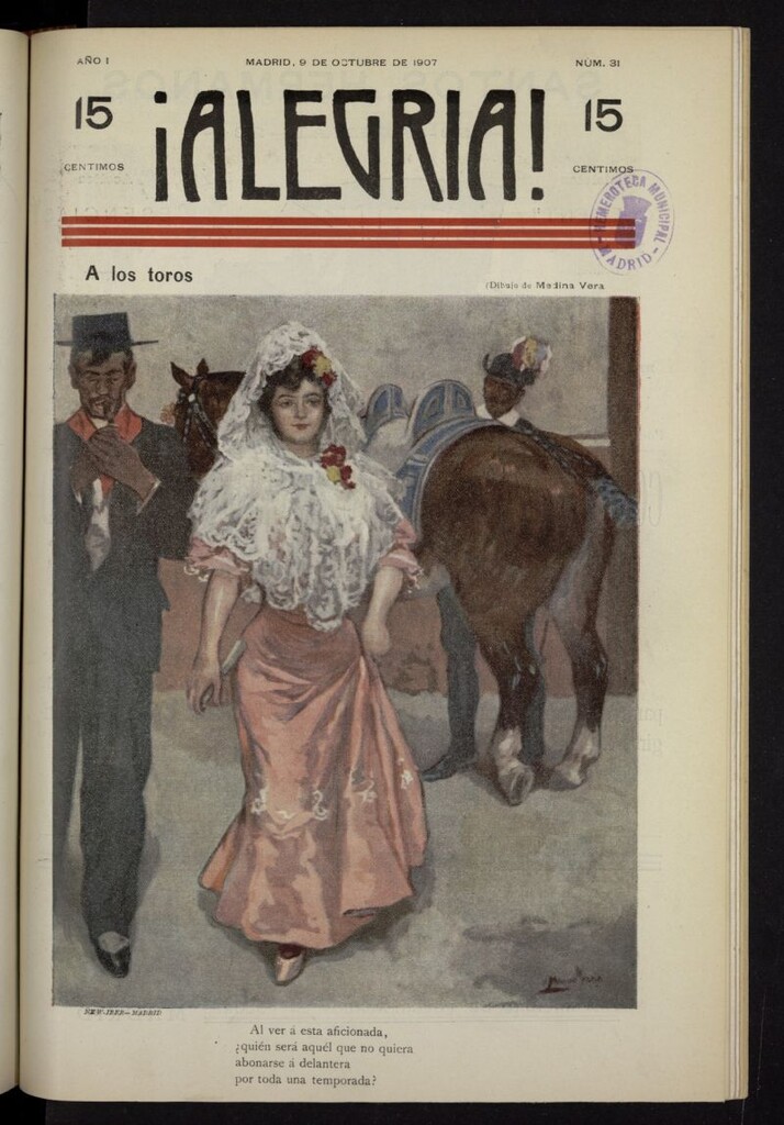Miniatura de ¡Alegría! del 9 de octubre de 1907, nº 31
