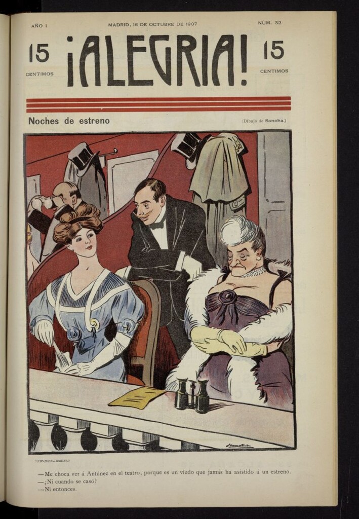 Miniatura de ¡Alegría! del 16 de octubre de 1907, nº 32