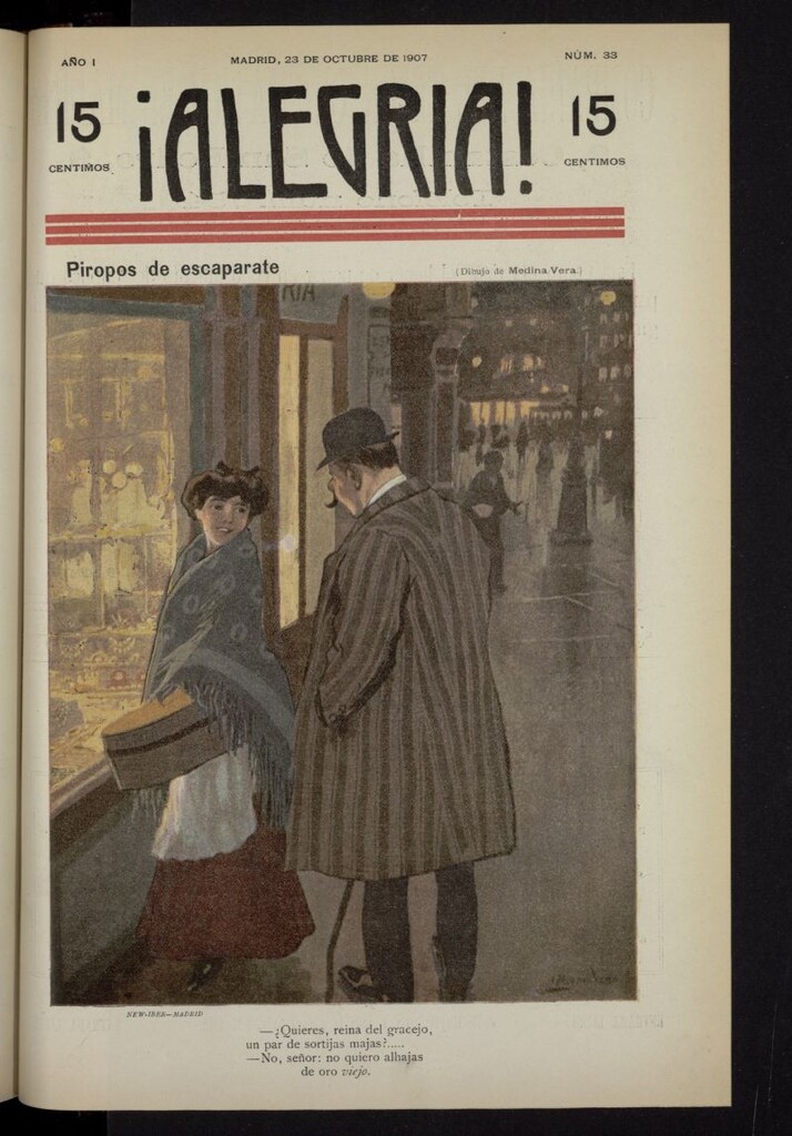 Miniatura de ¡Alegría! del 23 de octubre de 1907, nº 33