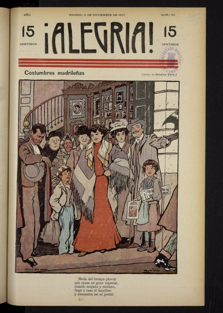 Miniatura de ¡Alegría! del 6 de noviembre de 1907, nº 35