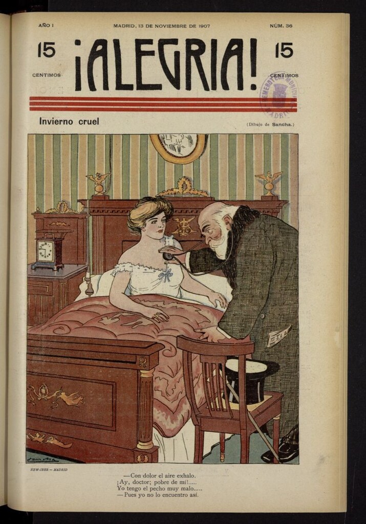 Miniatura de ¡Alegría! del 13 de noviembre de 1907, nº 36