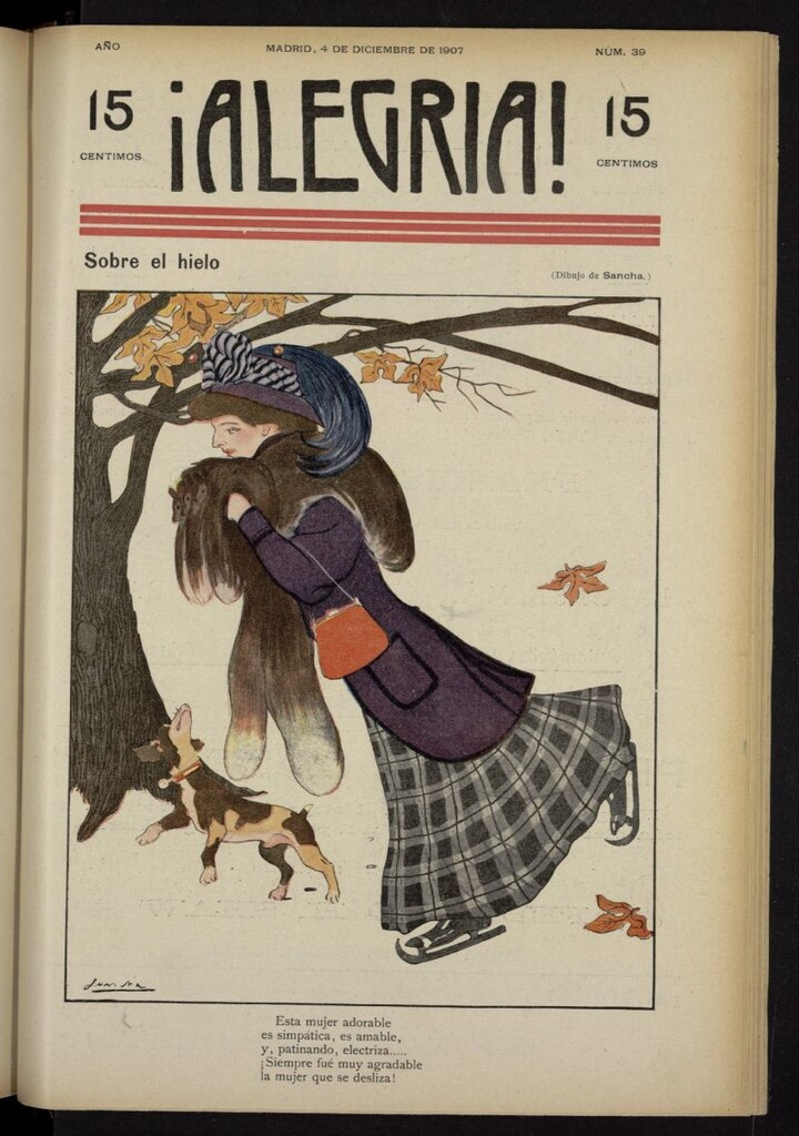 Miniatura de ¡Alegría! del 4 de diciembre de 1907, nº 39