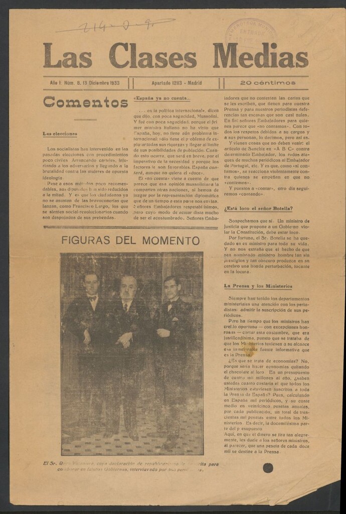 Miniatura de Las Clases Medias