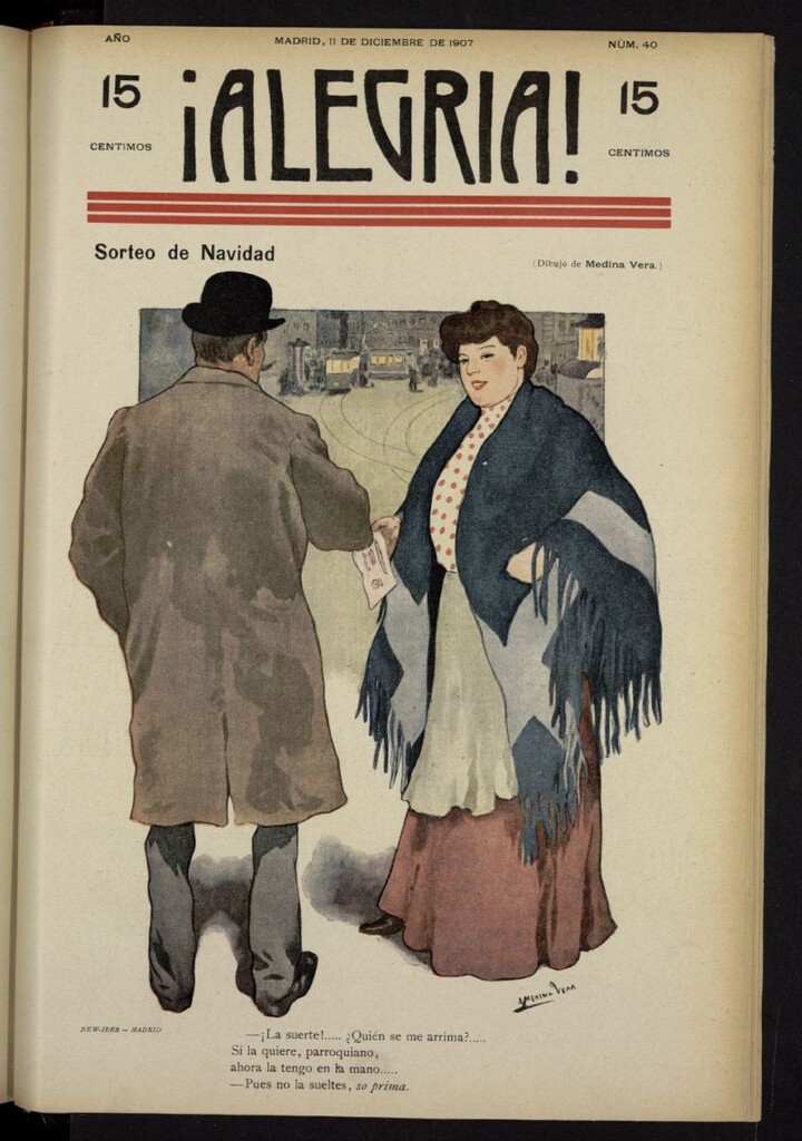Miniatura de ¡Alegría! del 11 de diciembre de 1907, nº 40