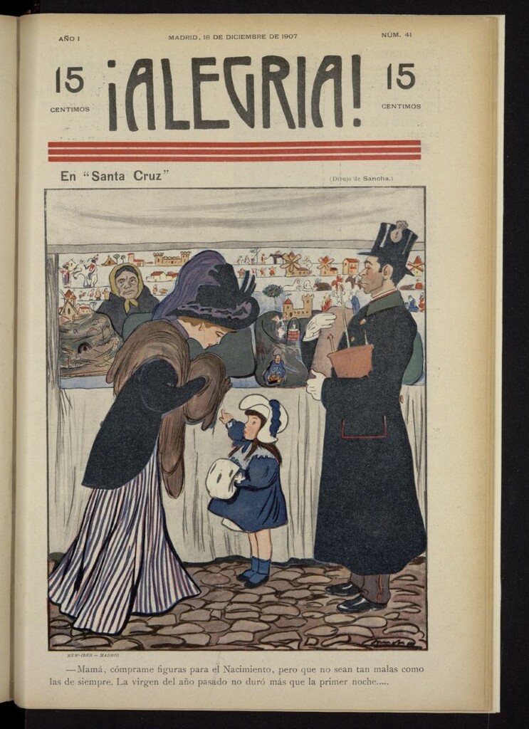 Miniatura de ¡Alegría! del 18 de diciembre de 1907, nº 41