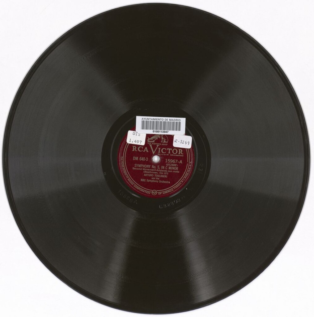 Miniatura de Symphony No. 5, in C minor, Op. 67. 2nd movement