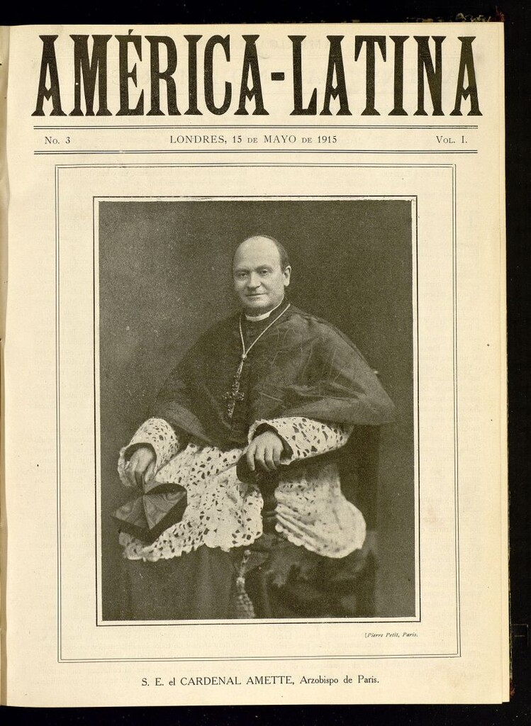 Miniatura de América-Latina del 15 mayo de 1915, nº 3