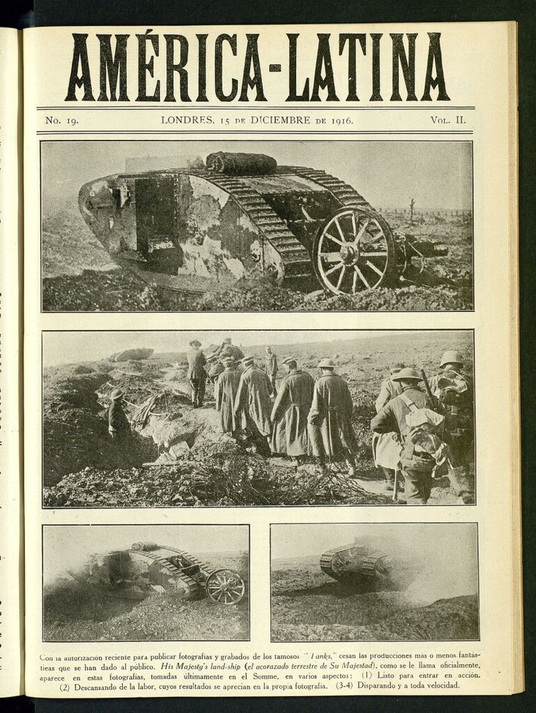 Miniatura de América-Latina del 15 de diciembre de 1916, nº 19