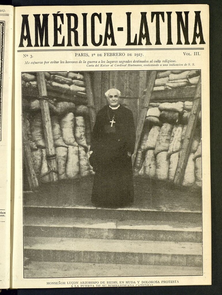 Miniatura de América-Latina del 1 de febrero de 1917, nº 3