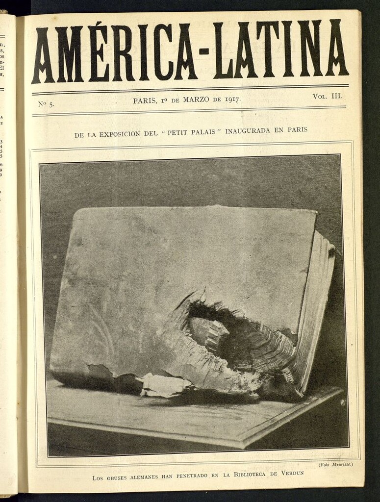 Miniatura de América-Latina del 1 de marzo de 1917, nº 5