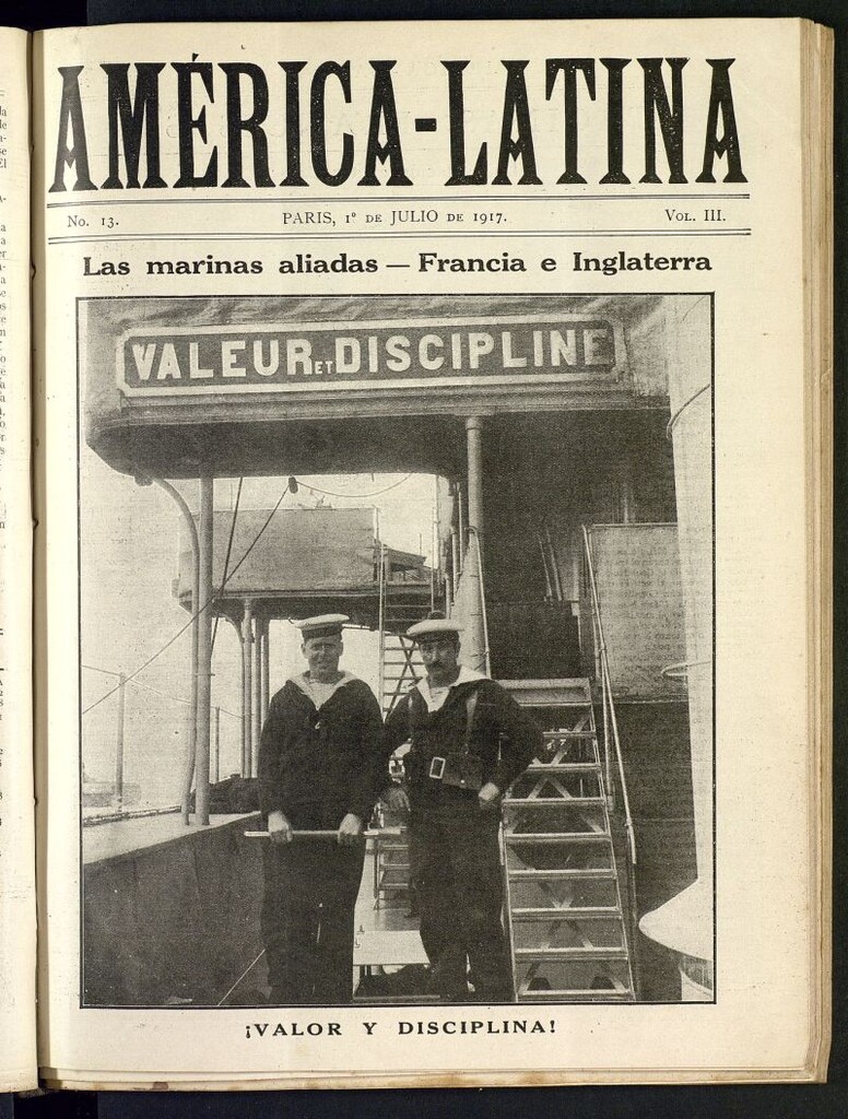 Miniatura de América-Latina del 1 de julio de 1917, nº 13