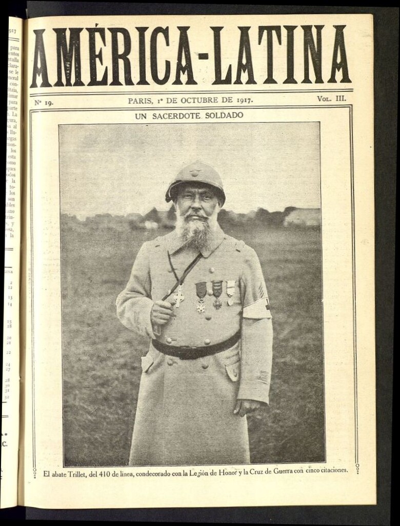 Miniatura de América-Latina del 1 de octubre de 1917, nº 19