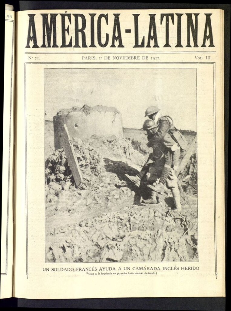 Miniatura de América-Latina del 1 de noviembre de 1917, nº 21