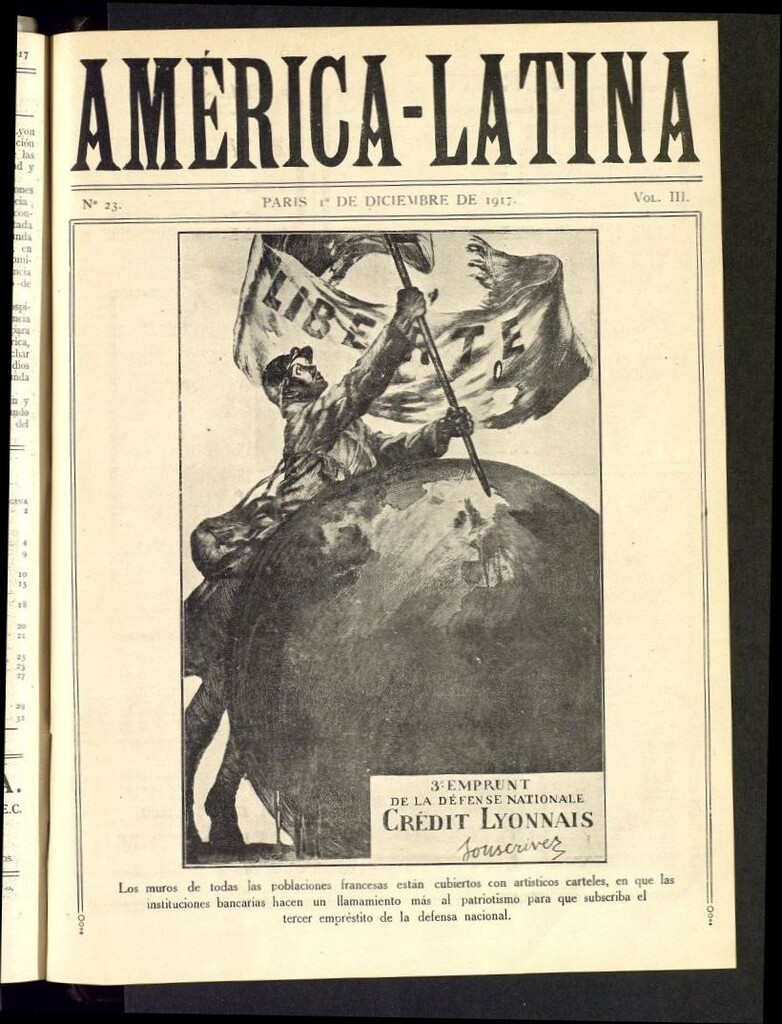 Miniatura de América-Latina del 1 de diciembre de 1917, nº 23