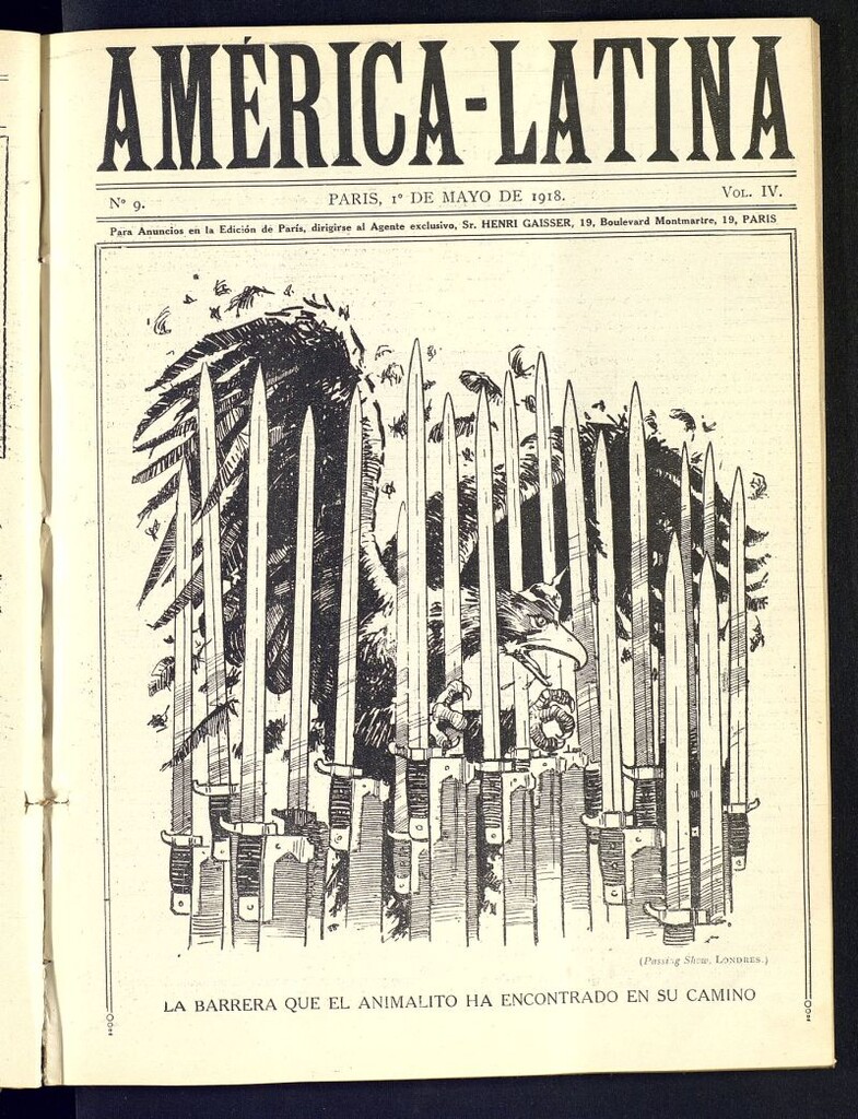 Miniatura de América-Latina del 1 de mayo de 1918, nº 9