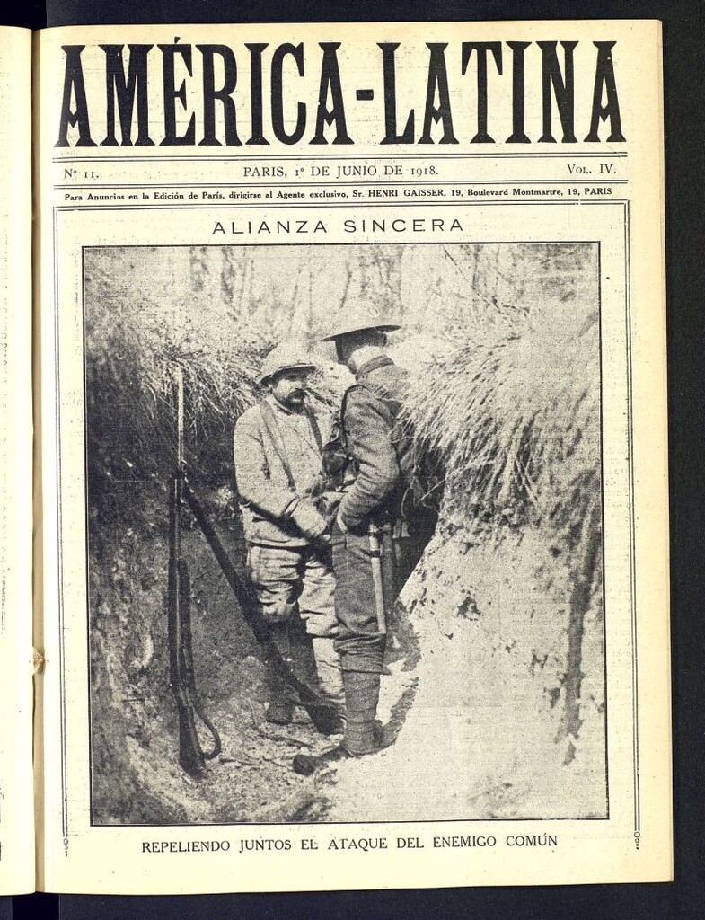 Miniatura de América-Latina del 1 de junio de 1918, nº 11