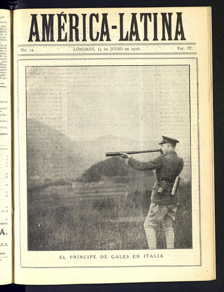 Miniatura de América-Latina del 15 de julio de 1918, nº 14