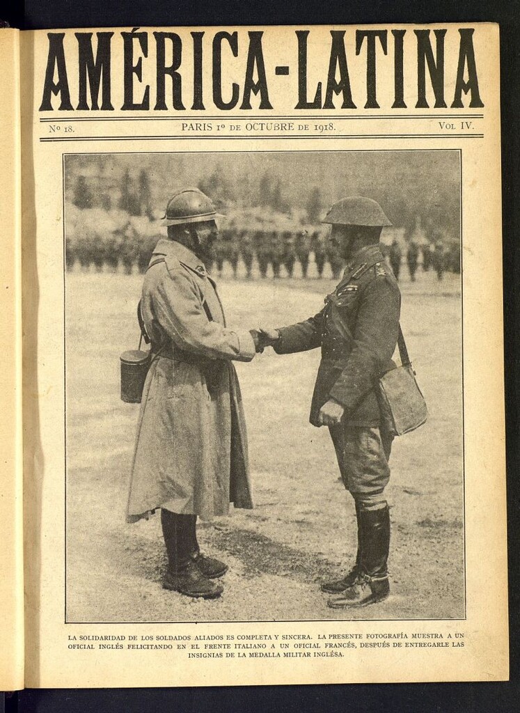 Miniatura de América-Latina del 1 octubre de 1918, nº 18