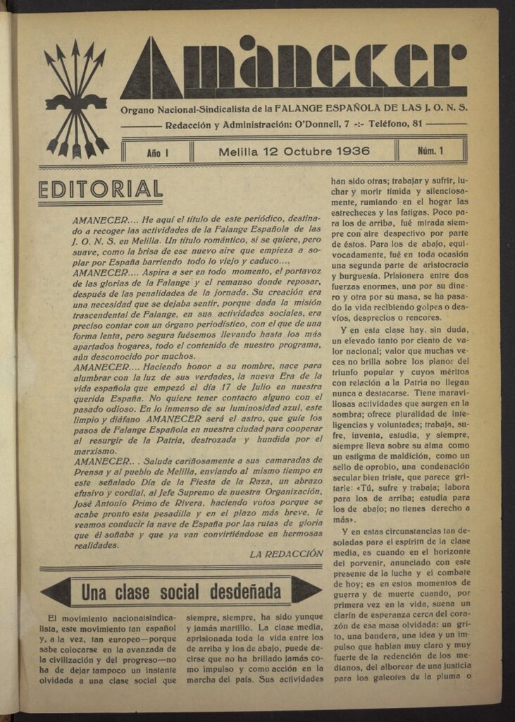 Miniatura de Amanecer del 12 de octubre de 1936, nº 1