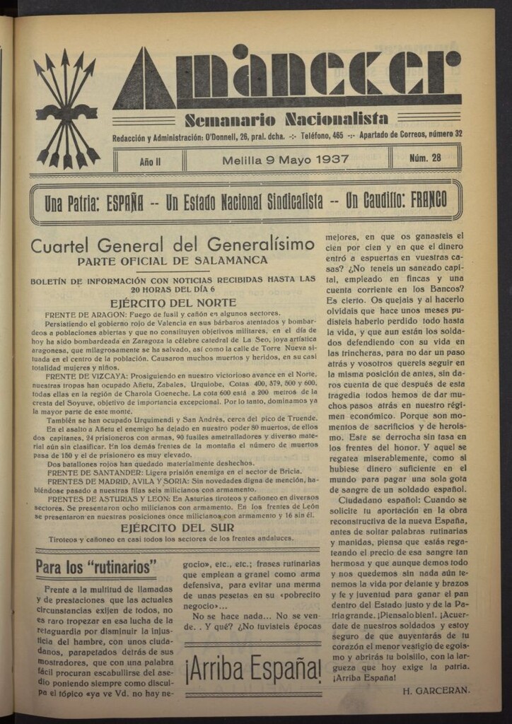 Miniatura de Amanecer del 9 de mayo de 1937, nº 28