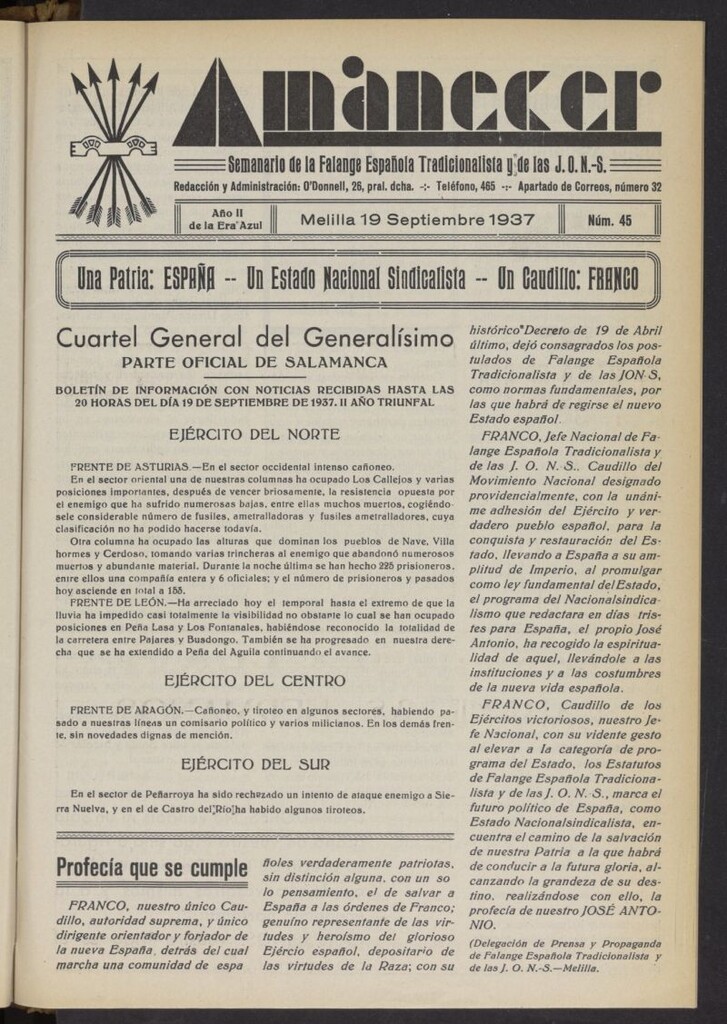 Miniatura de Amanecer del 19 de septiembre de 1937, nº 45