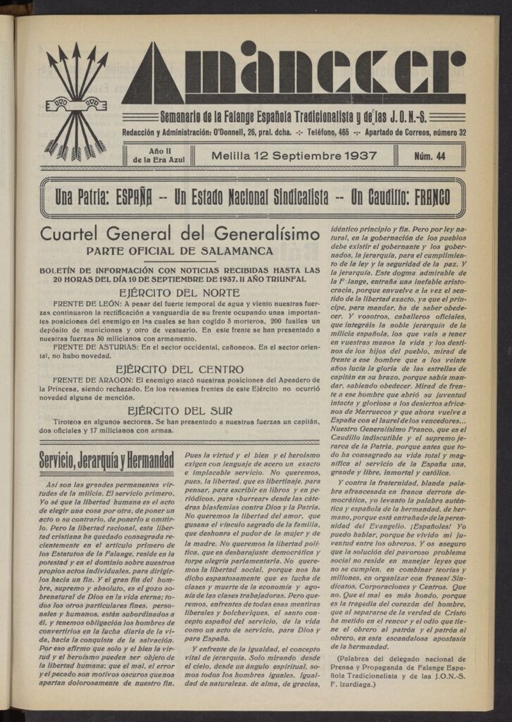 Miniatura de Amanecer del 12 de septiembre de 1937, nº 44