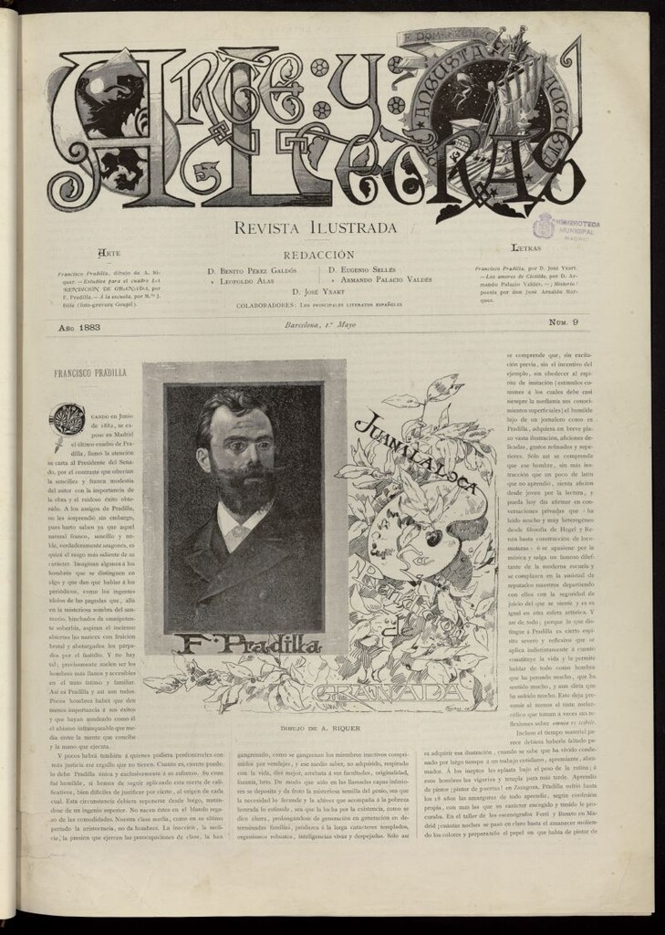 Miniatura de Arte y Letras: revista ilustrada del 1 de mayo de 1883, nº 9