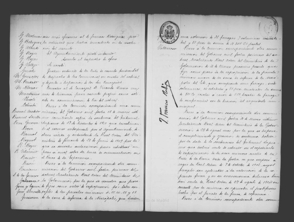 Miniatura de Actas de acuerdos del Ayuntamiento. Tomo 524 del año 1911 (7 abril a 31 junio)