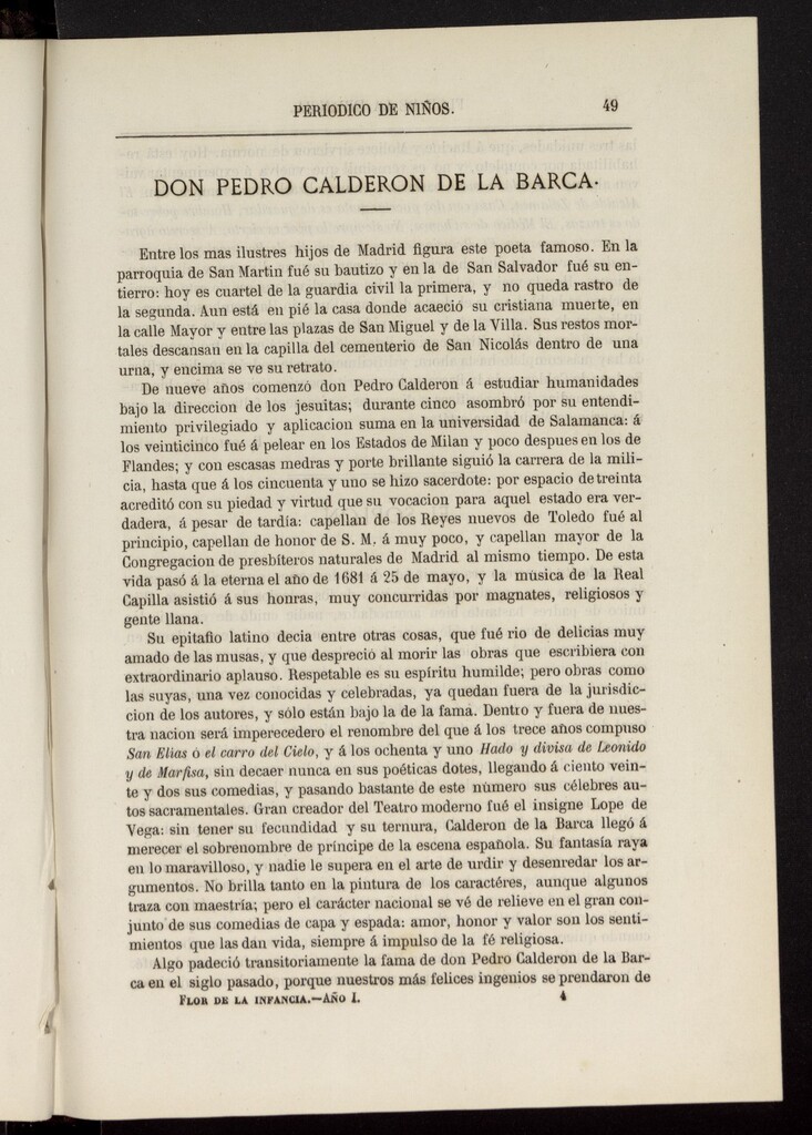 Miniatura de Flor de la Infancia : periódico de niños, número 4
