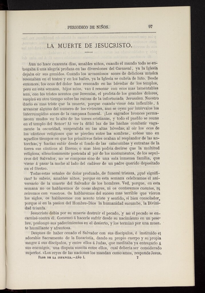 Miniatura de Flor de la Infancia : periódico de niños, número 7