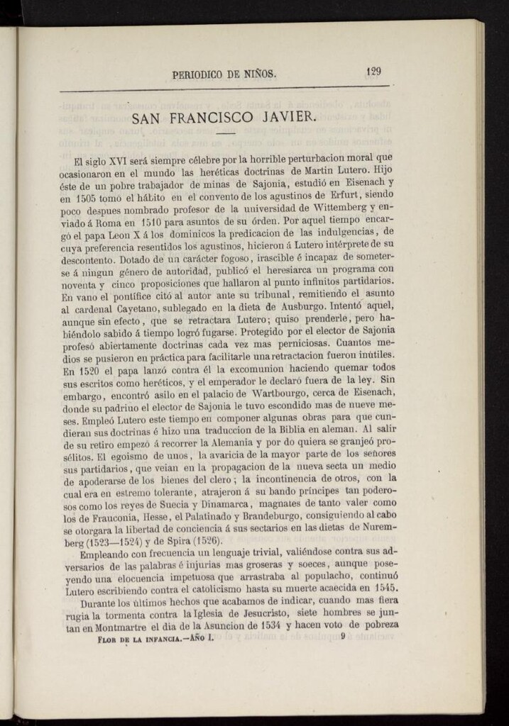 Miniatura de Flor de la Infancia : periódico de niños, número 9