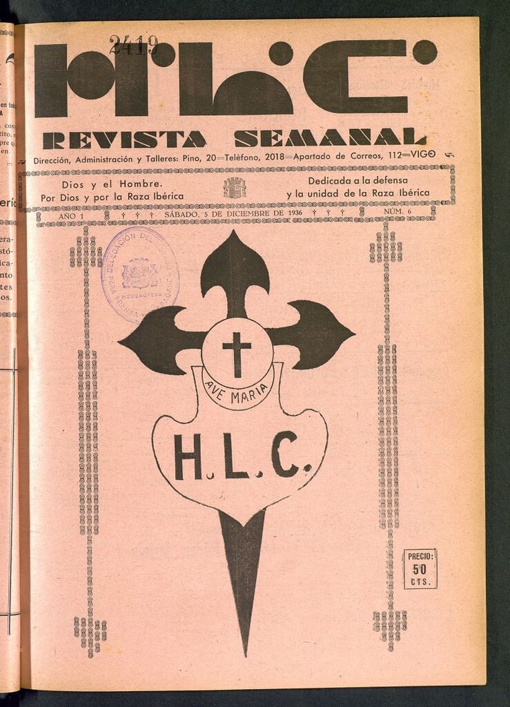 Miniatura de HLC : revista semanal del 5 de diciembre de 1936, nº 6