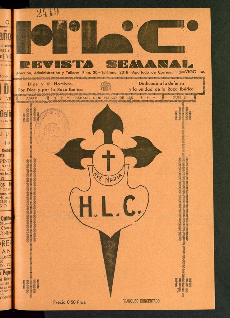 Miniatura de HLC : revista semanal del 6 de marzo de 1937, nº 17