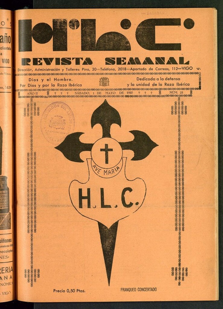 Miniatura de HLC : revista semanal del 1 de mayo de 1937, nº 23