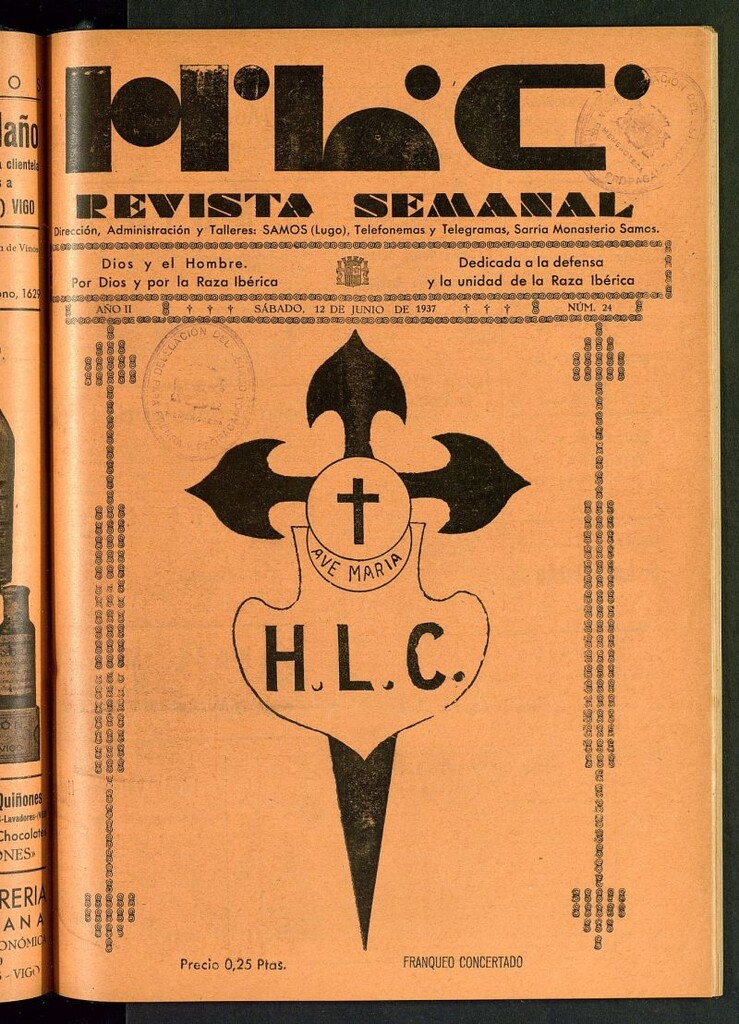 Miniatura de HLC : revista semanal  del 12 de junio de 1937, nº 24