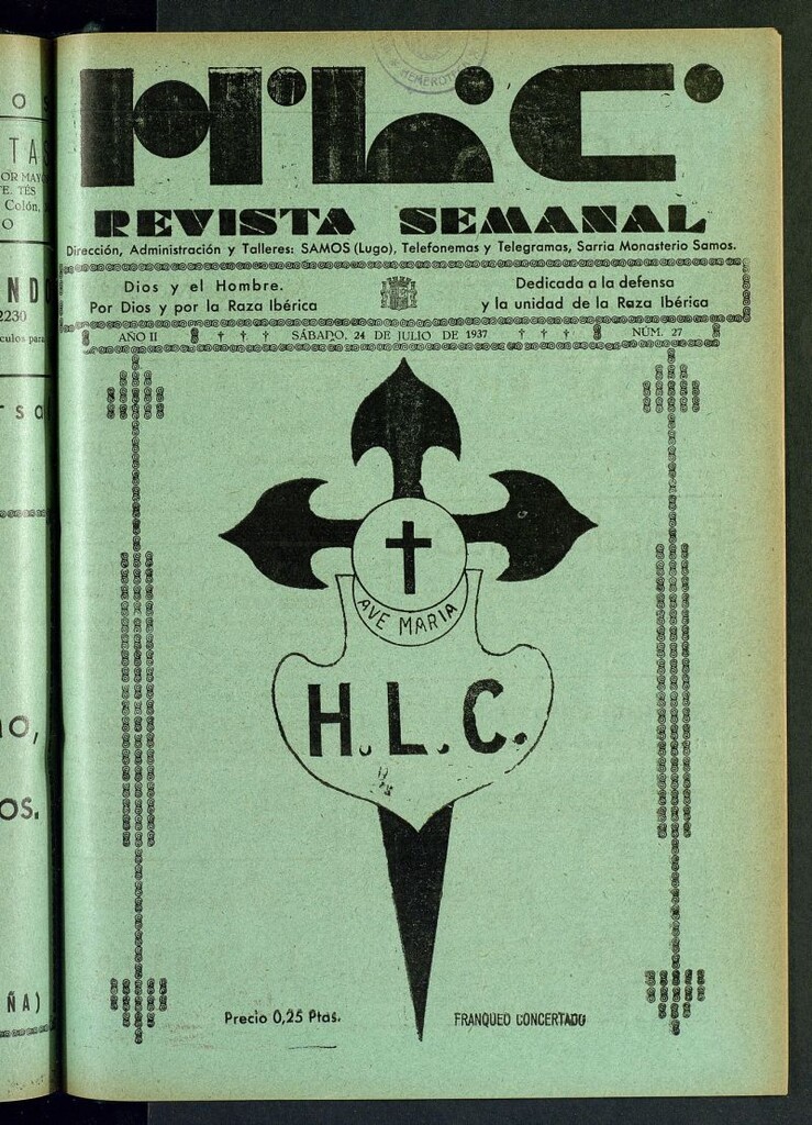 Miniatura de HLC : revista semanal del 24 de julio de 1937, nº 27