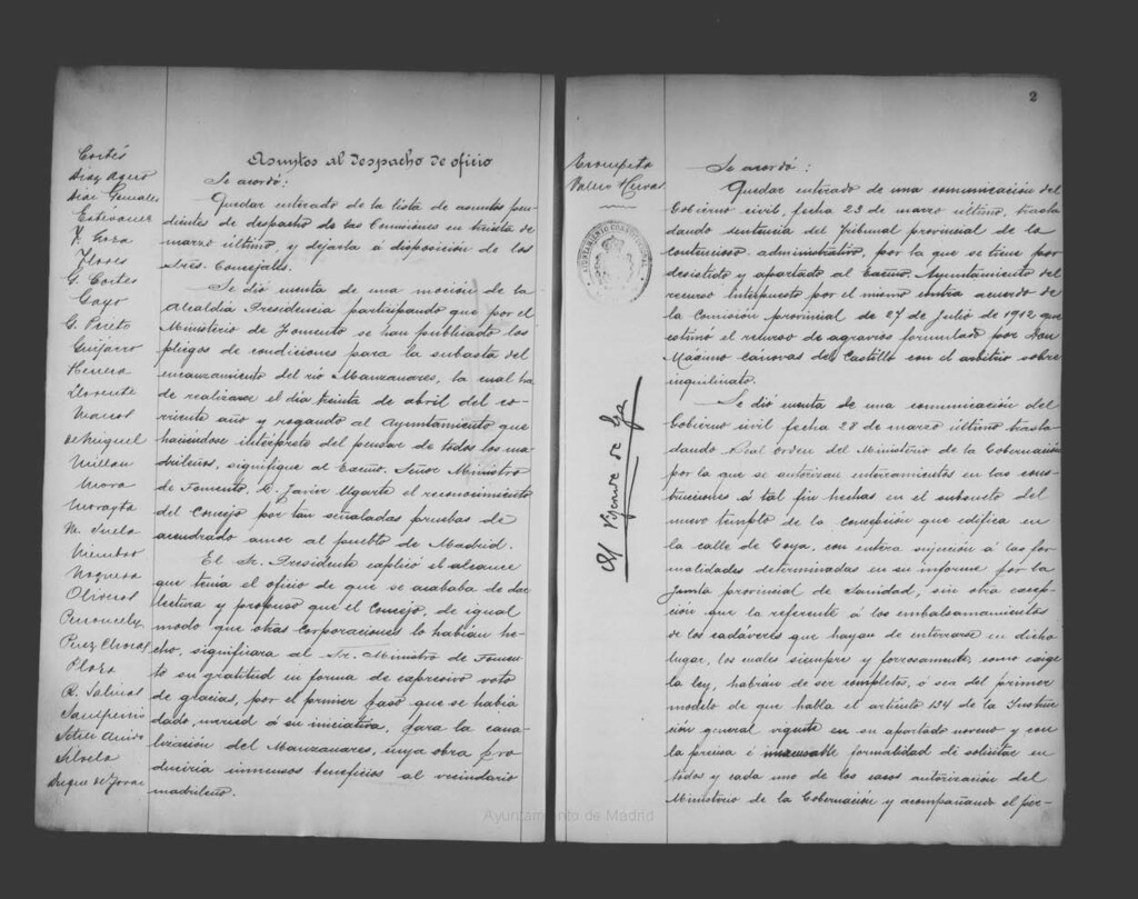 Miniatura de Actas de acuerdos del Ayuntamiento. Tomo 543 del año 1914 (3 abril a 27 junio)
