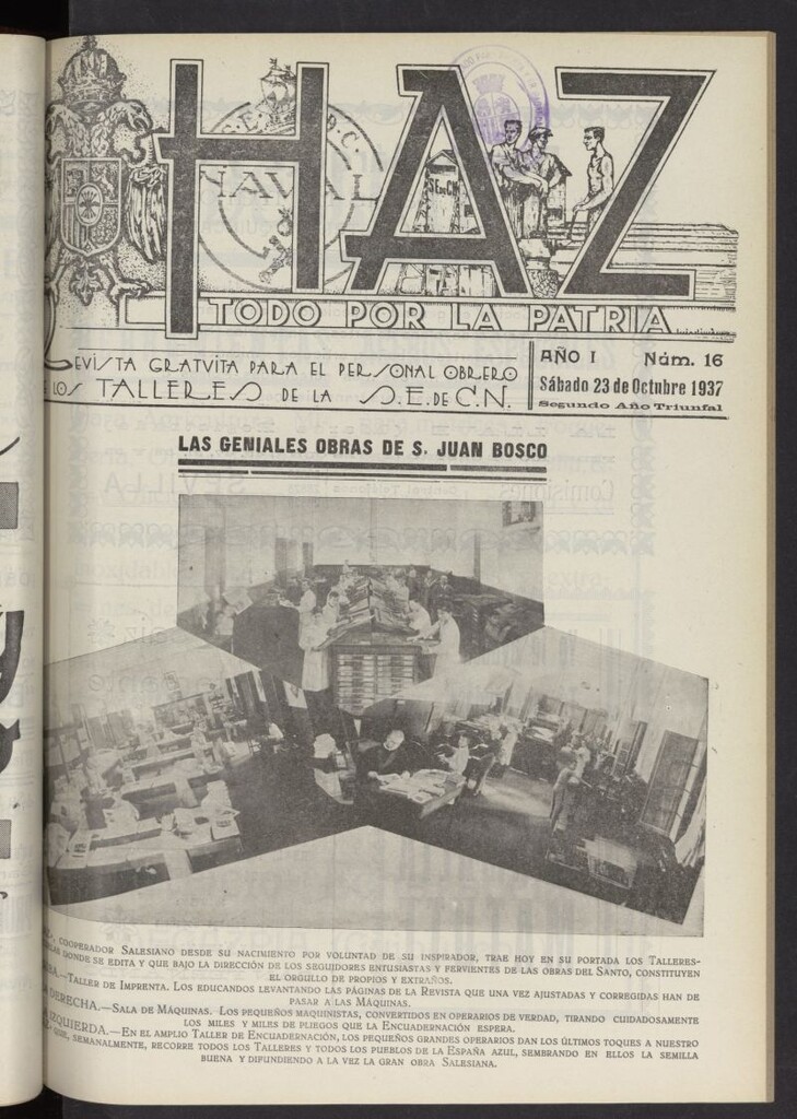 Miniatura de Haz del 23 de octubre de 1937, nº 16