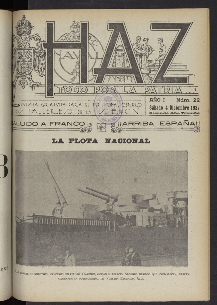 Miniatura de Haz del 4 de diciembre de 1937, nº 22